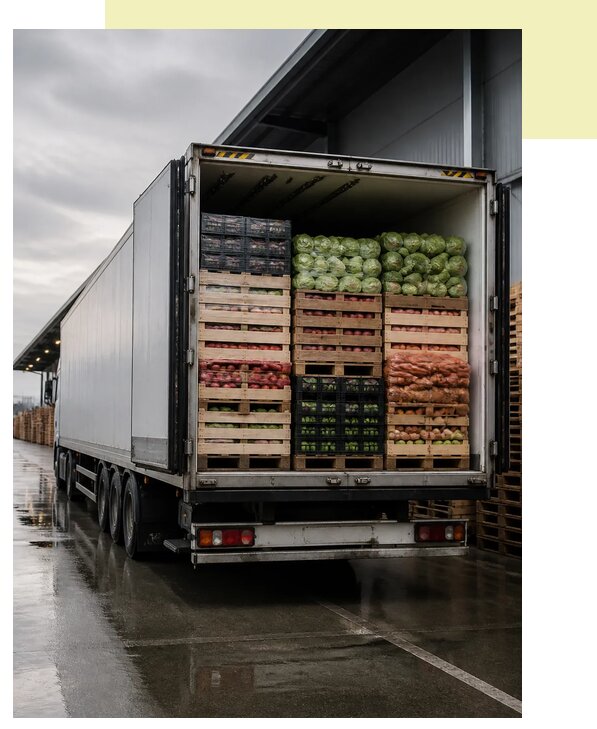 Перевозка плодоовощной продукции в Стрежевого по цене от 5098 р. | Агросервис-Стж