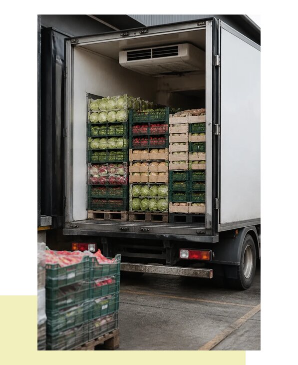 Перевозка плодоовощной продукции оптом напрямую в Стрежевого